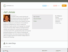 Tablet Screenshot of community.coursesites.com