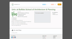 Desktop Screenshot of buffaloarchitecture.coursesites.com