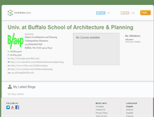Tablet Screenshot of buffaloarchitecture.coursesites.com