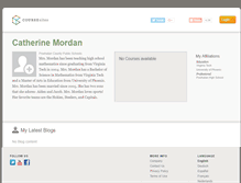 Tablet Screenshot of mordanmath.coursesites.com