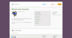 Desktop Screenshot of mvg.coursesites.com