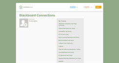 Desktop Screenshot of connections.coursesites.com